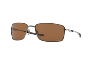 Image of Oakley SQUARE WIRE OO4075 Progressive Prescription Sunglasses, 60mm, Tungsten, OO4075-407514-60-PRO
