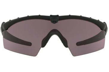 Image of Oakley SI Standard Issue Ballistic M-Frame 2.0 Strike 2 Lens Array Safety Glasses, Matte Black w/Prizm GREY,CLR, OO9213-0632