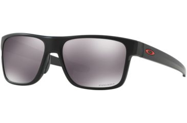 Image of Oakley Standard Issue Crossrange Sunglasses, Matte Black w/Prizm Black, OO9361-1957