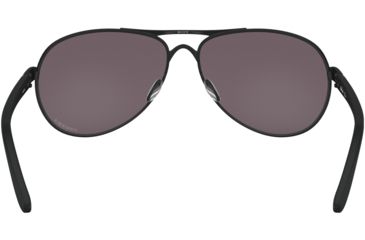 Image of Oakley Standard Issue Feedback Womens BlackStandard Issuede Collection Sunglasses, Thin Blue Line w/Prizm Grey, OO4079-3859