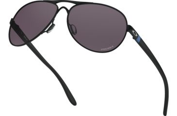 Image of Oakley Standard Issue Feedback Womens BlackStandard Issuede Collection Sunglasses, Thin Blue Line w/Prizm Grey, OO4079-3859