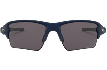 Image of Oakley Standard Issue Flak 2.0 XL Navy Collection Sunglasses, Matte Navy w/Prizm Grey Polarized, OO9188-9959