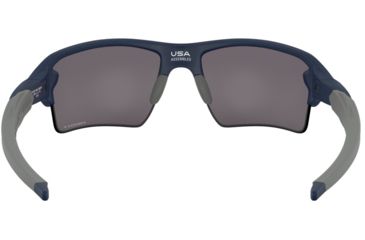 Image of Oakley Standard Issue Flak 2.0 XL Navy Collection Sunglasses, Matte Navy w/Prizm Grey Polarized, OO9188-9959