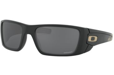 Image of Oakley Standard Issue Fuel Cell American Heritage Collection Sunglasses, Matte Black w/Prizm Black, OO9096-K460