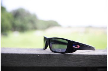 Image of Oakley Standard Issue GasCan Flag Collection Sunglasses, Matte Black Texas w/Black Iridium, OO9014-4060