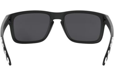 Image of Oakley Standard Issue Holbrook Gadsend Sunglasses, Matte Carbon w/Black Iridium, OO9102-D555