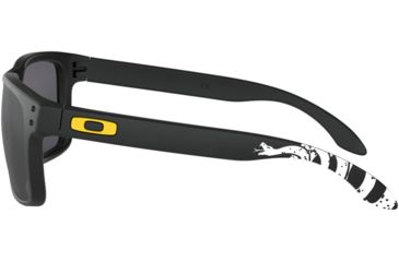 Image of Oakley Standard Issue Holbrook Gadsend Sunglasses, Matte Carbon w/Black Iridium, OO9102-D555