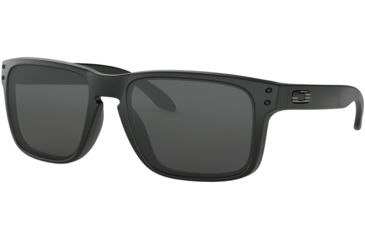 Image of Oakley SI Standard Issue Holbrook Tonal Flag Collection Sunglasses, Matte Black w/Grey, OO9102-E555