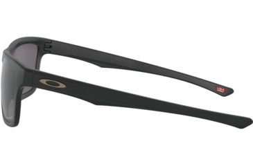 Image of Oakley Standard Issue Holston Sunglasses, Matte Black w/Prizm Grey Polarized, OO9334-1858