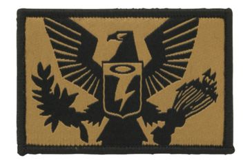 Image of Oakley Standard Issue Patch, OAKDEF Crest Gold, 101-668-002