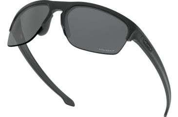 Image of Oakley Standard Issue Sliver Edge Sunglasses, Blackside w/Prizm Black Polarized, OO9413-1065