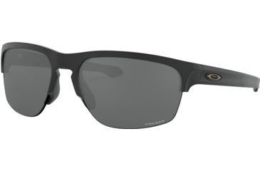 Image of Oakley Standard Issue Sliver Edge Sunglasses, Matte Black w/Prizm Black, OO9413-0965