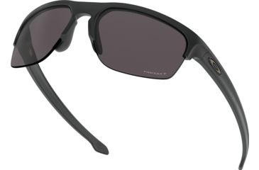 Image of Oakley Standard Issue Sliver Edge Sunglasses, Matte Black w/Prizm Grey Polarized, OO9413-0865