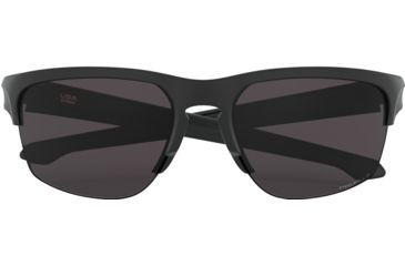 Image of Oakley Standard Issue Sliver Edge Sunglasses, Matte Black w/Prizm Grey Polarized, OO9413-0865