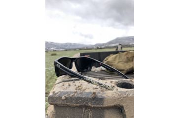 Image of Oakley Standard Issue Targetline American Heritage Collection, Matte Black w/Prizm Black Polarized, OO9397-2258