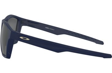 Image of Oakley Standard Issue Targetline Navy Collection Sunglasses, Matte Navy w/Prizm Black Polarized, OO9397-1858