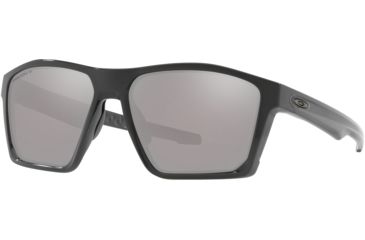 Image of Oakley Standard Issue Targetline Sunglasses, Carbon w/Prizm Black Polarized, OO9397-1558