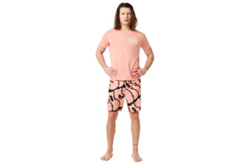 Image of Oakley Staple Graffiti Boardshort I8 Inc - Mens, Kelp Brown, 32, 482599-87A-32