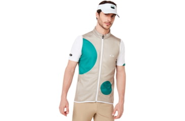 Image of Oakley Staple Range Vest - Mens, Staple Bubble Sand Green, Medium, FOA400544-9SG-M