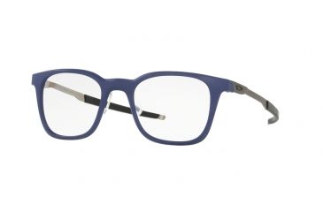 Image of Oakley STEEL LINE R OX8103 Eyeglass Frames 810303-49 - Matte Denim Frame