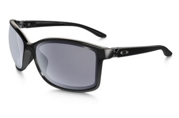 Image of Oakley Step Up Sunglasses Polished Black Frame, Grey Lens-OO9292-02