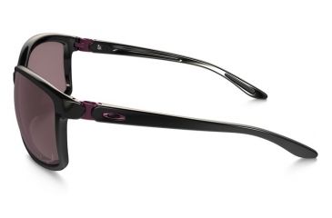 Image of Oakley Step Up Sunglasses Polished Black Frame, OO Grey Polarized Lens-OO9292-03