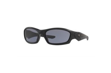 Image of Oakley STRAIGHT JACKET OO9039 Progressive Prescription Sunglasses, 61mm, Matte Black, OO9039-11-014-61-PRO