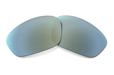 Image of Oakley Straight Jacket Replacement Lens Kit - Emerald Iridium 16-558