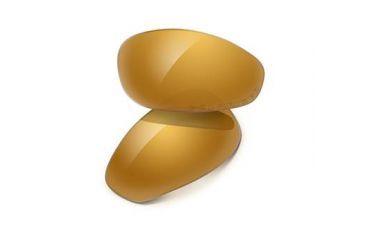 Image of Oakley Straight Jacket Replacement Lens Kit - Gold Iridium Polarized AOO9039LS-000010