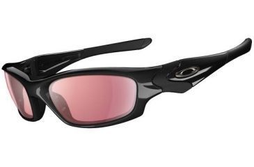 Image of Oakley Straight Jacket Sunglasses, G30 Iridium Lens, Polished Black Frame 04-328