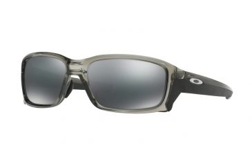 Image of Oakley STRAIGHTLINK A OO9336 Single Vision Prescription Sunglasses OO9336-933601-58 - Lens Diameter 58 mm, Frame Color Grey Smoke