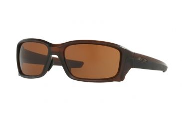 Image of Oakley STRAIGHTLINK A OO9336 Single Vision Prescription Sunglasses OO9336-933602-58 - Lens Diameter 58 mm, Frame Color Matte Rootbeer