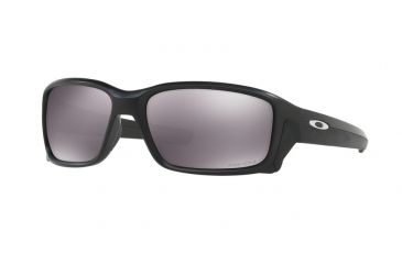 Image of Oakley Straightlink OO9331 Sunglasses 933114-58 - Matte Black Frame, Prizm Black Lenses
