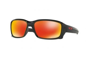Image of Oakley Straightlink OO9331 Sunglasses 933115-58 - Black Ink Frame, Prizm Ruby Lenses