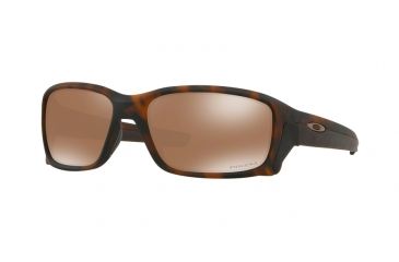 Image of Oakley Straightlink OO9331 Sunglasses 933118-58 - Matte Tortoise Frame, Prizm Tungsten Lenses