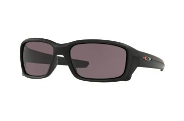 Image of Oakley Straightlink OO9331 Sunglasses 933119-58 - Matte Black Frame, Prizm Grey Lenses