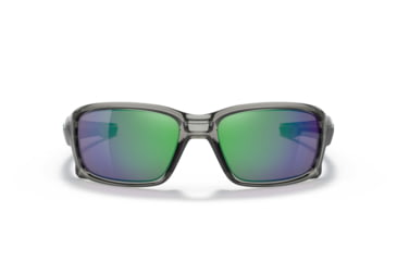 Image of Oakley Straightlink Sunglasses, Grey Ink Frame, Prizm Jade Lens, 58, OO9331-933128-58
