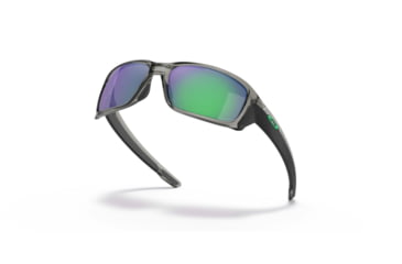 Image of Oakley Straightlink Sunglasses, Grey Ink Frame, Prizm Jade Lens, 58, OO9331-933128-58