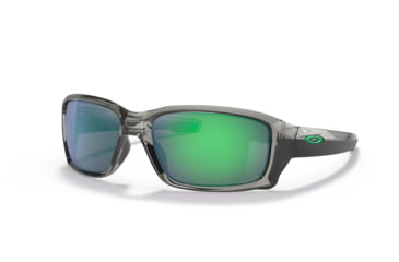 Image of Oakley Straightlink Sunglasses, Grey Ink Frame, Prizm Jade Lens, 58, OO9331-933128-58
