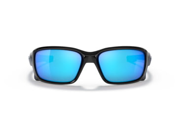 Image of Oakley Straightlink Sunglasses, Polished Black Frame, Prizm Sapphire Lens, 58, OO9331-933127-58