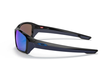 Image of Oakley Straightlink Sunglasses, Polished Black Frame, Prizm Sapphire Lens, 58, OO9331-933127-58