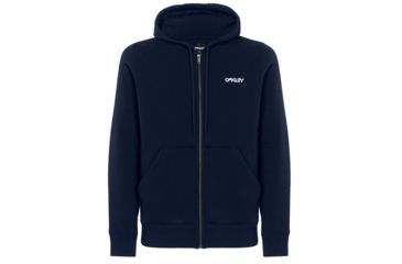 Image of Oakley Street Logo Fz Fleece - Mens, Fathom, 3XL, 472417-6AC-XXXL