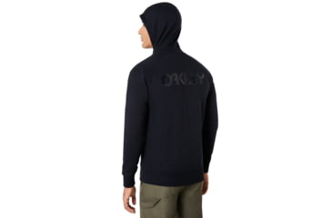 Image of Oakley Street Logo Half Zip Fleece - Mens, Blackout, 2XL, 472418-02E-XXL