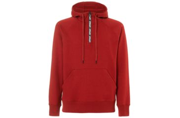 Image of Oakley Street Logo Half Zip Fleece - Mens, Iron Red, 2XL, 472418-80U-XXL
