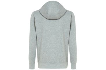 Image of Oakley Street Logo Tape Hooded Fleece - Mens, Granite Heather, Small, 472421-24L-S