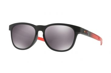 Image of Oakley STRINGER OO9315 Sunglasses 931514-55 - Ruby Fade Frame, Prizm Black Lenses