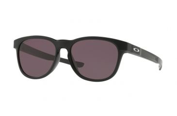 Image of Oakley STRINGER OO9315 Sunglasses 931515-55 - Matte Black Frame, Prizm Grey Lenses