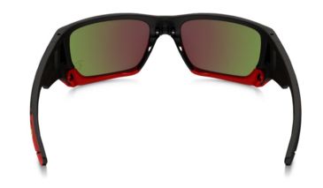 Image of Oakley Style Switch Sunglasses Matte Black Frame, Ruby Iridium Lens-OO9194-24