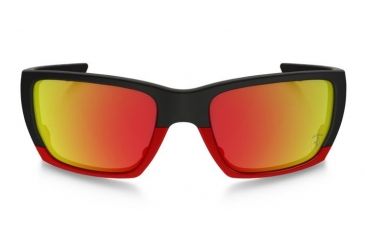 Image of Oakley Style Switch Sunglasses Matte Black Frame, Ruby Iridium Lens-OO9194-24