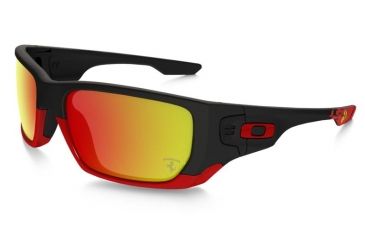 Image of Oakley Style Switch Sunglasses Matte Black Frame, Ruby Iridium Lens-OO9194-24